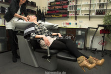 Charger l&#39;image dans la galerie, 9048 22 Oxana backward pampering shampooing in high boots by SandraN