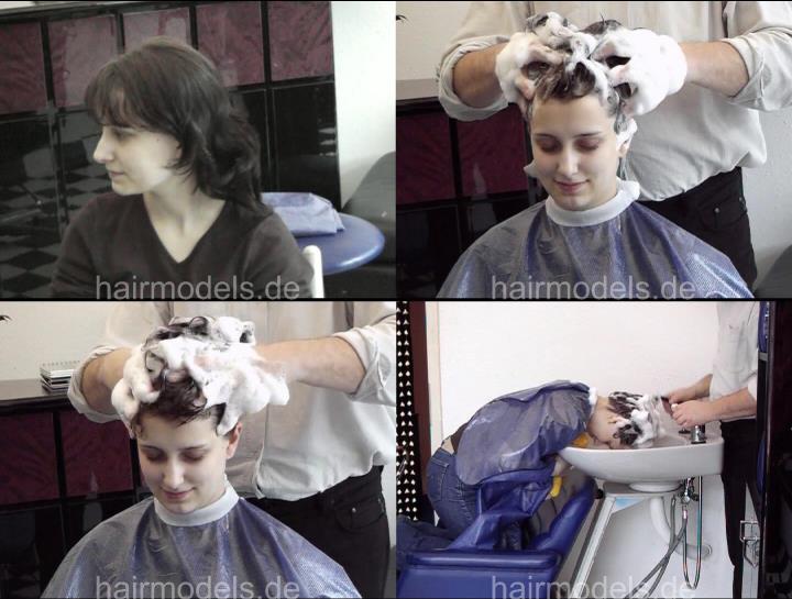 142 Sabrina 15 min upright and forward shampooing in backward bowl by barber