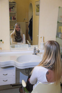6064 KristinaS forward wash by mature barberette salon shampooing