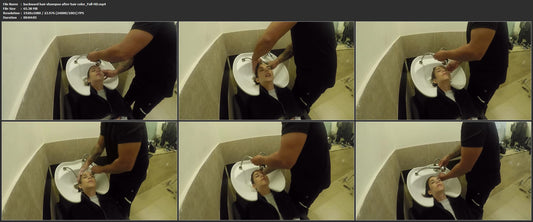 1062 backward hair shampoo after hair color