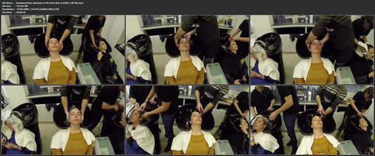 1062 backward hair shampoo in the first day in 2020!