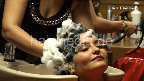 361 Benafsha 2 backward shampooing thick hair by Talya rich lather