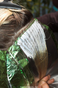 479 MarinaH 1 teen long hair bleaching aluminium foils