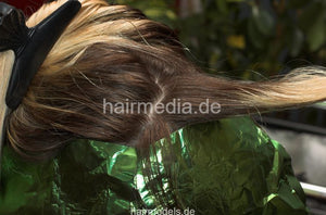 479 MarinaH 1 teen long hair bleaching aluminium foils