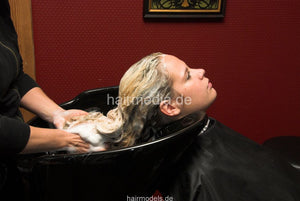 479 MarinaH 2 teen long hair shampoo, salon backward, thick blonde long hair