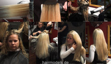 Load image into Gallery viewer, 479 MarinaH long hair bleaching, shampoo, 123 min video 95 pictures DVD