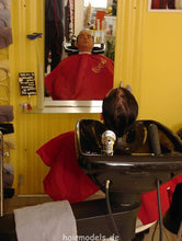 Carica l&#39;immagine nel visualizzatore di Gallery, 237 Chemnitz Michel Jettner blackbowl backward salon shampooing by updone barberette