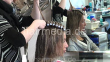 Load image into Gallery viewer, 6106 04 KristinaB fakeperm, small rod wet set in salon