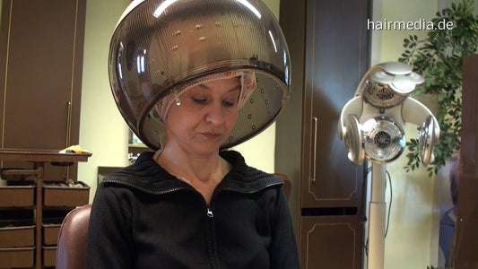 6157 ClaudiaS mid 3 dryer ASMR hooddryer