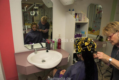 6115 Oxana topmodel forward wash and wet set TRAILER
