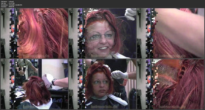h009 going red video for download coloring and haircut