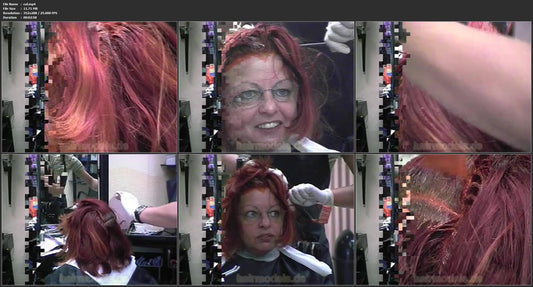 h009 going red video for download coloring and haircut
