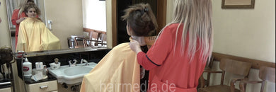 8150 MarieM by MariaK 1 caping a colleauge in barbershop