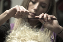 Carica l&#39;immagine nel visualizzatore di Gallery, 7042 Sabrina 2 fake perm on bleached hair by Silvija and KristinaB
