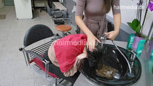 将图片加载到图库查看器，541 Cousine 1 by AlinaR, shampooing 2x forward long thick hair