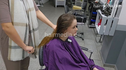 541 Cousine 3 by AlinaR, haircut and blow