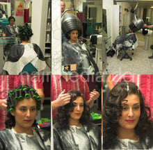 Charger l&#39;image dans la galerie, 6127 JacquelineP hairwash and set by barber 63 min video DVD