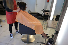 将图片加载到图库查看器，Inge TV unique triple closure orange salon and shampoocape e0143