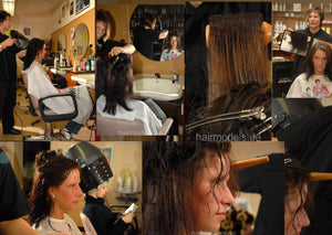 b004 GDR Salon ChristineC sh forward shampoo hairwash and blow 20 min video for download