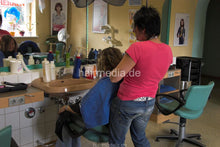 Load image into Gallery viewer, 520 JanaC forward salon shampooing hairwash Weimar salon GDR brown bowl