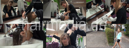 8148 EllenS by longnailed barberette complete 48 min HD video for download