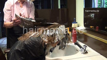 Carica l&#39;immagine nel visualizzatore di Gallery, 4010 Agata torture 3 forward salon hair shampooing by senior barberette