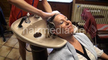 将图片加载到图库查看器，1018 Brigitte 1 mature backward salon shampooing hairwash by Romana