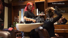 Laden Sie das Bild in den Galerie-Viewer, 9068 NicoleF 1 by Kia new method cam 2  shampooing by redhead barberette in salon