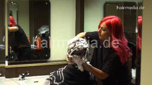 9068 NicoleF 1 by Kia new method upright shampooing hairwash in salon