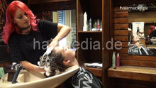 将图片加载到图库查看器，9068 NicoleF 2 by Kia new method shampooing salon hairwash backward