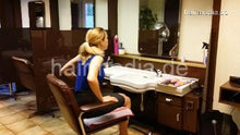 Load image into Gallery viewer, 6158 NatalieN 1 blonde teen forward salon shampooing by barber