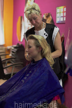 Load image into Gallery viewer, 6179 JuliaS 1 forward shampoo hairwash in vintage salon