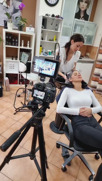 1050 220817 private livestream MichelleH by Leyla, ASMR shampoo and crimp