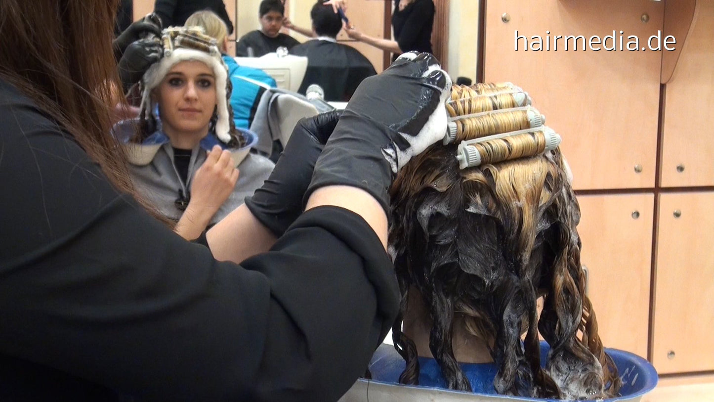 7077 chewing Ilea perm and wet set complete 152 min HD video for download