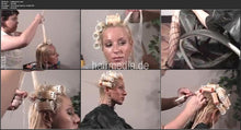 Carica l&#39;immagine nel visualizzatore di Gallery, 6199 Golden Curls wet set and updo 26 min video for download