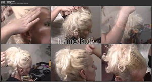 6199 Golden Curls wet set and updo 26 min video for download