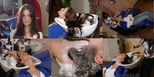 Carica l&#39;immagine nel visualizzatore di Gallery, h068 Nanna space salon backward hairwash shampoo hair