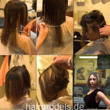 Load image into Gallery viewer, 8039 Eleni forwardwash and bob cut by mature barberette complete