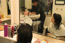 将图片加载到图库查看器，6060 02 Charmeine(12) backward wash by mature barberette salon backward shampoo station