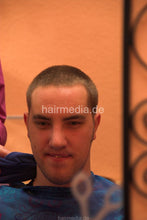 Carica l&#39;immagine nel visualizzatore di Gallery, 281 HS at barber 2 buzzcut Hobbybarber himself by barber