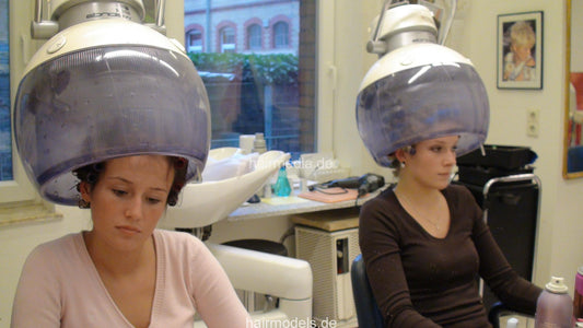 6035 Isa Set and Twin Dryer Hannover vintage salon