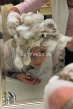 Carica l&#39;immagine nel visualizzatore di Gallery, 192 Malin teen 2 forward shampooing hairwash by mature barberette
