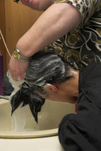 Load image into Gallery viewer, 7010 1 Tatjana JS Waschen, forward shampoo by mature barberette