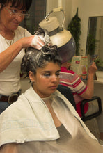 Carica l&#39;immagine nel visualizzatore di Gallery, 6070 1 Tayla fresh styled hair upright shampoo hairwash by mature barberette