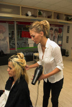 Load image into Gallery viewer, 1020 5 Ernita by Adele blow out in salon by sister