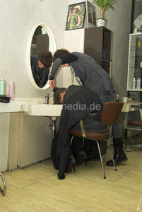 6059 KristinaB 1 forward shampoo wash shampoo in boots and black cape