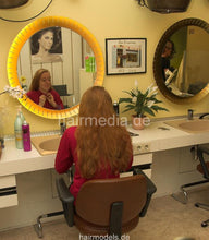 Cargar imagen en el visor de la galería, 7001 MelanieS 1 redhead firm forward 2x wash forward shampooing vintage salon