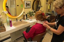 Load image into Gallery viewer, 7001 MelanieS 1 redhead firm forward 2x wash forward shampooing vintage salon