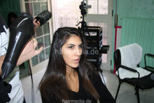 Charger l&#39;image dans la galerie, b021 Italy Manuela 2 blow out hairdry by barber long hair