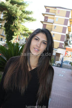 Load image into Gallery viewer, b021 Italy Manuela 2 blow out hairdry by barber long hair